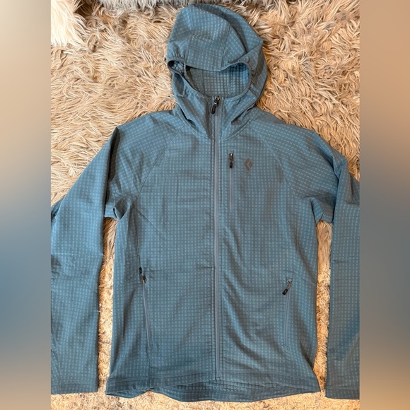 Men’s Black Diamond Coefficient Storm Hoody. Size Medium - Picture 9 of 11